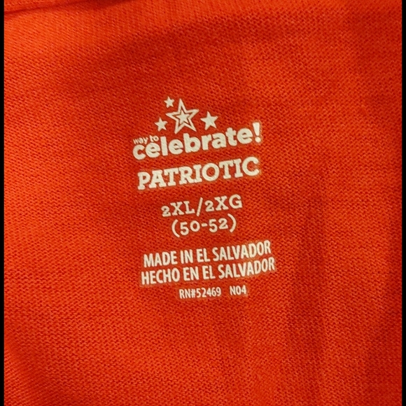 2 Celebrate Patriotic Graphic Muscle shirts - Picture 9 of 9